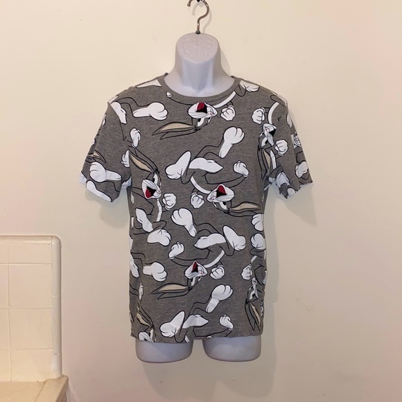 Unisex Divided By H&M Collaboration Looney Tunes/Bugs Bunny Graphic Tee - Picture 1 of 10